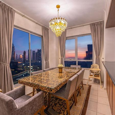 Spectacular Burj & Fountain View - Luxurious 3 Bedrooms & Maids Room - The Residences Dubaï Extérieur photo