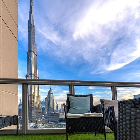 Spectacular Burj & Fountain View - Luxurious 3 Bedrooms & Maids Room - The Residences Dubaï Extérieur photo