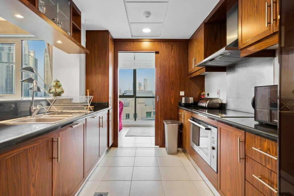 Spectacular Burj & Fountain View - Luxurious 3 Bedrooms & Maids Room - The Residences Dubaï Extérieur photo