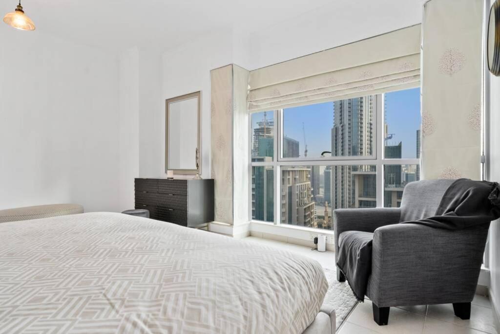 Spectacular Burj & Fountain View - Luxurious 3 Bedrooms & Maids Room - The Residences Dubaï Extérieur photo