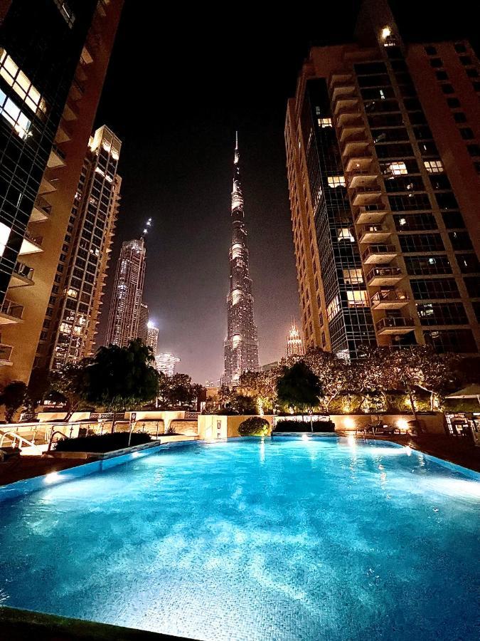 Spectacular Burj & Fountain View - Luxurious 3 Bedrooms & Maids Room - The Residences Dubaï Extérieur photo