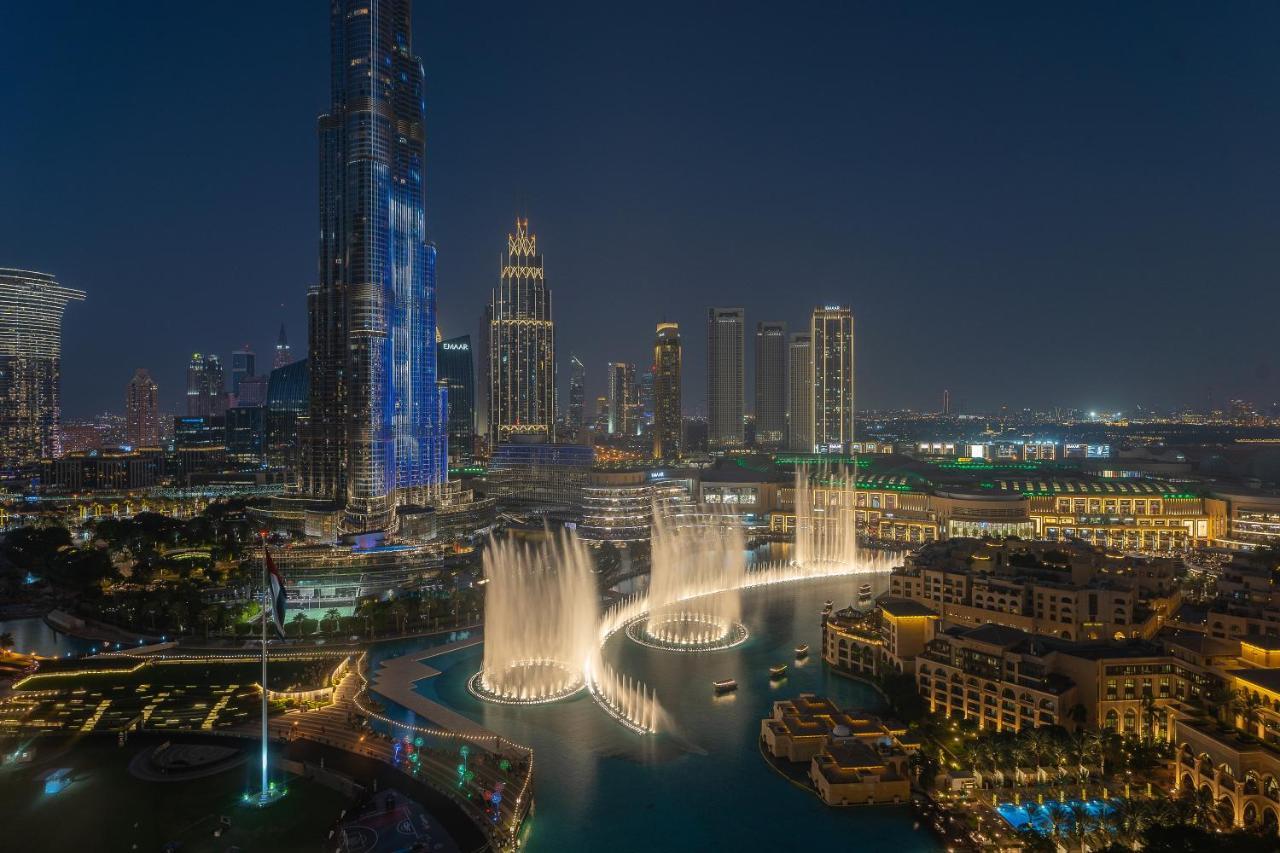 Spectacular Burj & Fountain View - Luxurious 3 Bedrooms & Maids Room - The Residences Dubaï Extérieur photo