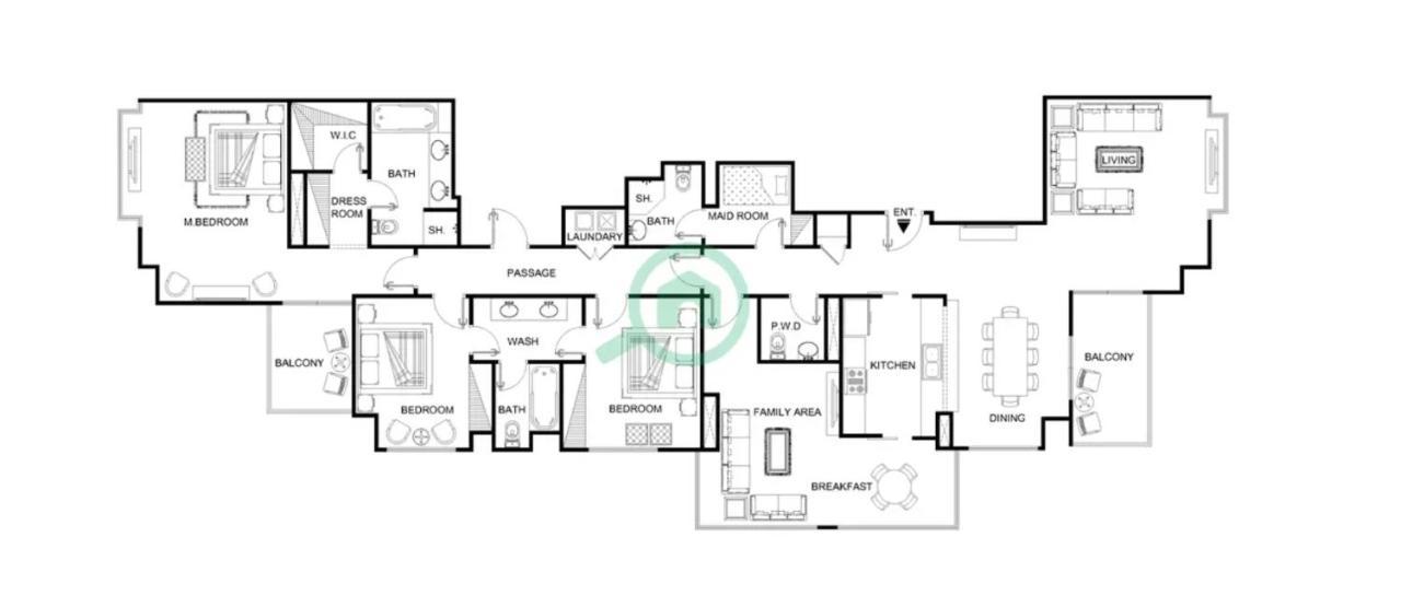 Spectacular Burj & Fountain View - Luxurious 3 Bedrooms & Maids Room - The Residences Dubaï Extérieur photo