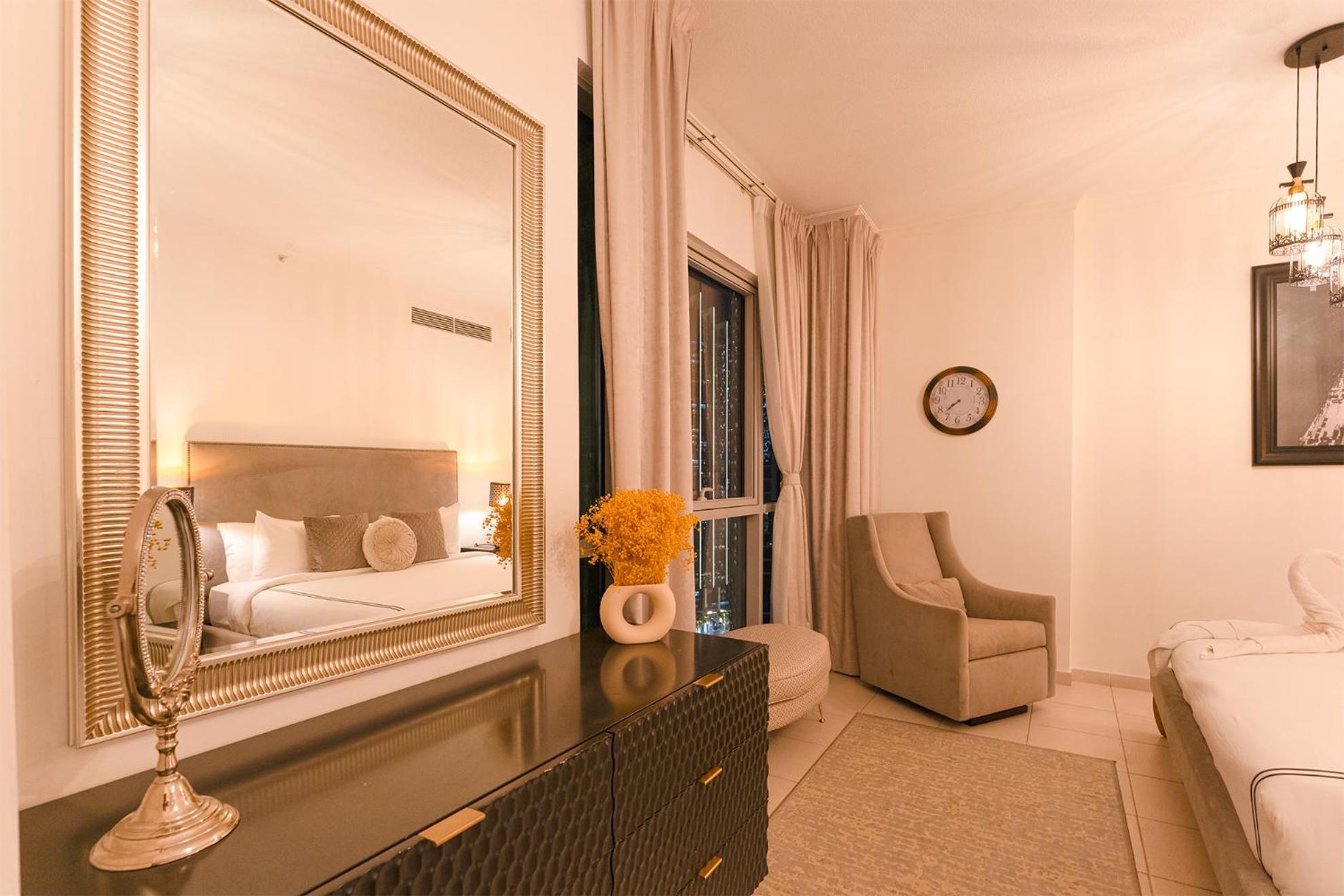 Spectacular Burj & Fountain View - Luxurious 3 Bedrooms & Maids Room - The Residences Dubaï Extérieur photo